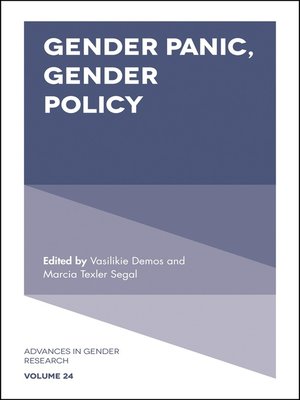 cover image of Advances in Gender Research, Volume 24